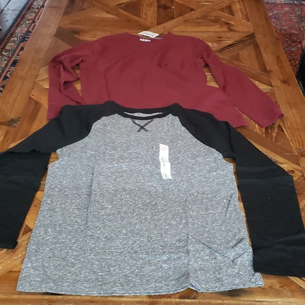 2 pcs Jumping Bean & Old Navy long sleeve top
